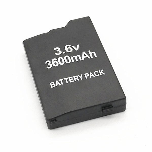 2 st/förpackning Gamepad Batteri 3.6V 3600mah för för PSP 2000 för PSP 3000 Play-station Portable Laddningsbara Celler Ersätt