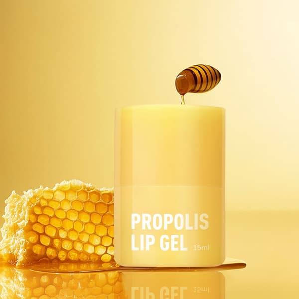Fugtgivende læbepomade kvinde propolis læbegel hydrerende læbepomade til læbepleje