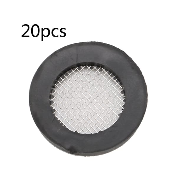 20 stk. O-ring slange gummiskive filter bruser til hoved pakning i rustfrit stål