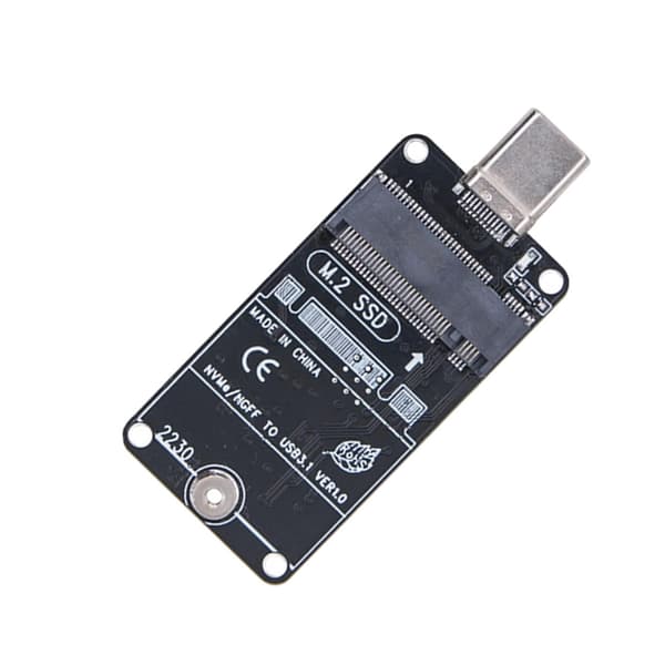 Kapsling SSD NVME till USB Adapter USB3.1 Typ C SSD Fodral Kapsling Risers