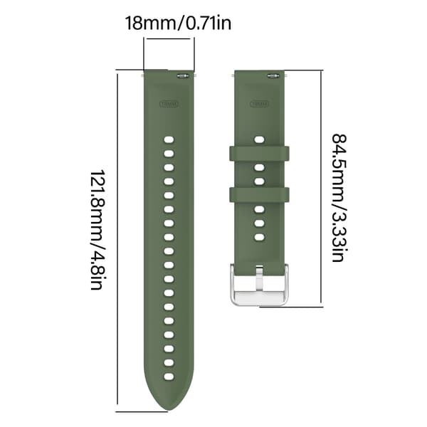 Håndledsremme til Watch X2 Mini Quick Release Bånd Svedafvisende Armbånd Black