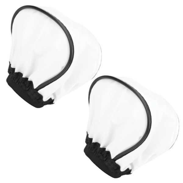2X Universal Fotografi Softbox Diffuser Foldbar Sammenklappelig Bærbart Design til LED Lampe Blødt Fleksibelt Blitzlys