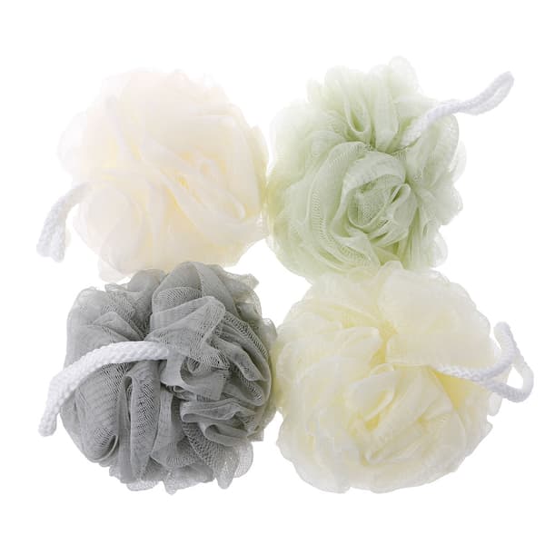 Stor Badsvamp Dusch Mesh Scrubbers Exfolierande Kroppsmassage Scrub Ny