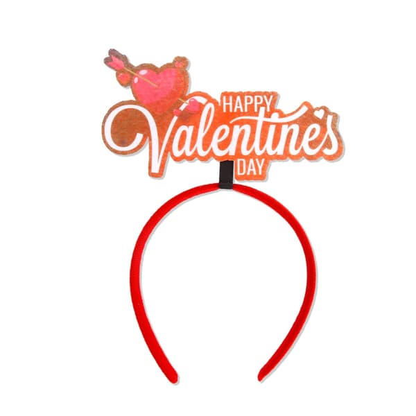 Stilig Hårbånd Valentinsdag Hodebånd for Fest Sceneopptredener Hodeplagg A
