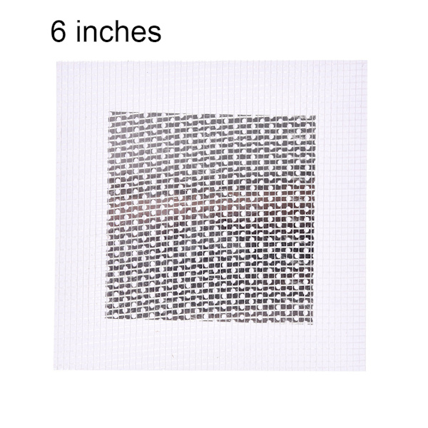 Reparasjonsnett for vegg, selvklebende, fikser gipsvegghull, takpusskader 4/6/8''