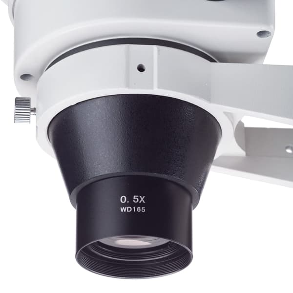 0,5X Stereomikroskop Auxiliary Barlow Lens Big Attachment Objective Lens