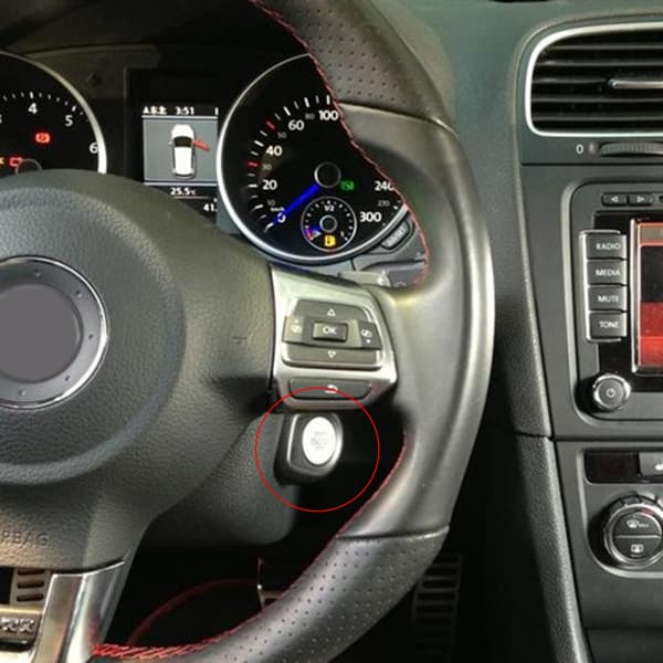 One Touch Tændingsstarter Stopknap Motor Strømafbryder til Golf 5G1959839A