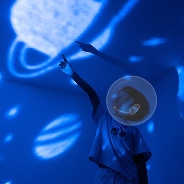 Nattljus Projektor Sovrum Barn Ljus Juldekoration Sängdekor White