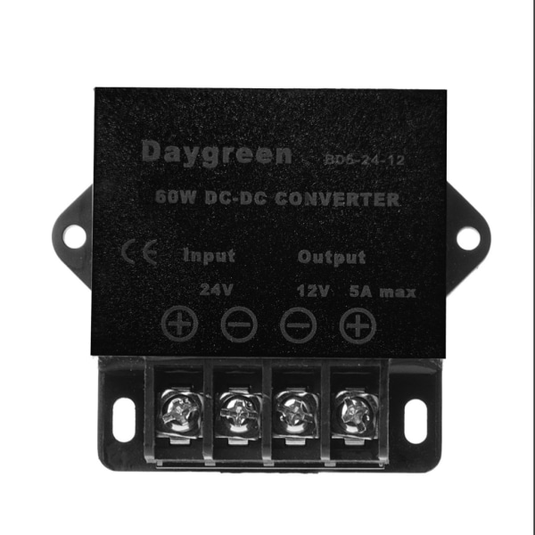 för DC 24V till 12V 5A 60W omvandlare Step Down Regulator för lågspänningstransform