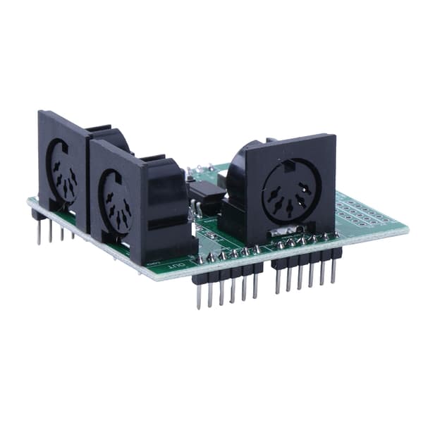Digitalt grensesnitt MIDI Shield Adapter Plate for Adapterkortkomponent
