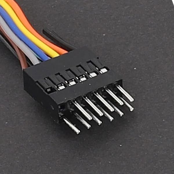 Flat Wire Design USB Intern Hovedkort Header Kabel For Datamaskinoppsett