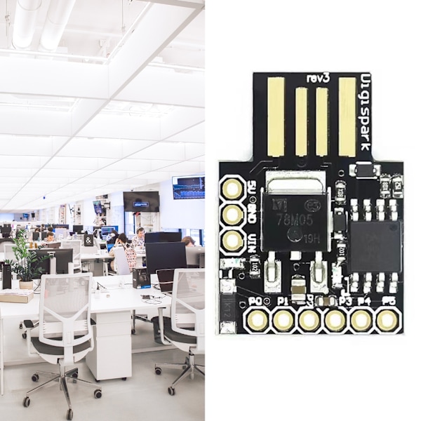 Attiny85 Digispark Kickstarter Micro USB Development Board IIC I2C och SPI Vis USI Miniature Module Support för Arduino