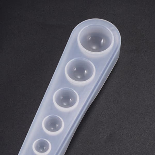 Multi-standard halvkuglekollektion form DIY epoxyharpiks smykker silikoneforme
