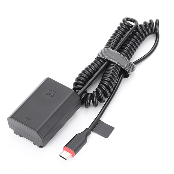 Kamera Dummy Batteri Type-C til NP FZ100 Adapter Strømkabel til A1 A7C A7III A7RIII A7SIII A7RM4 A7RIV A9
