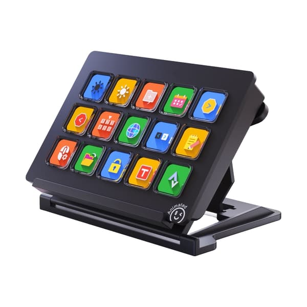 Ai Keyboards Stream Controller Streams Deck 15 Makroknapputløsere for PC