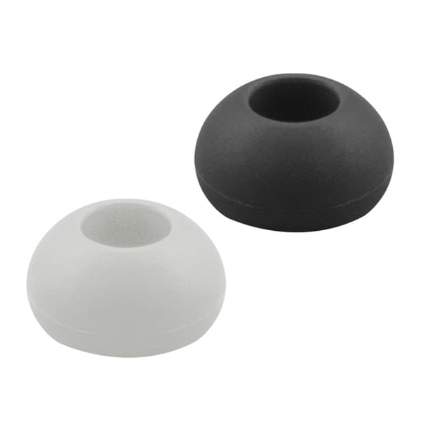Silikon Ørepropper Ørehetter Øreputer 3 Sett for Endurance In ear Øretelefoner Black