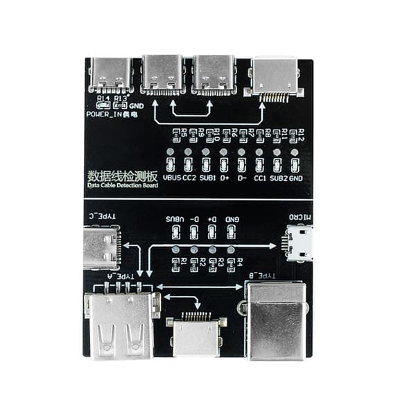 Ladekabeltester USB-kabeltester for rask diagnostikk til hverdagsbruk