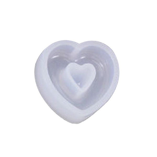 Kärlek Hjärtformad låda Form Ihåligt hängande Form Bokmärke Gjutning Form DIY Smycken Halsband Form null - 2
