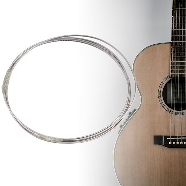 1 rulle kopparnickel 1,6 mm-2,9 mm bredd 2,5 m gitarrbandtråd för gitarr 2.9MM