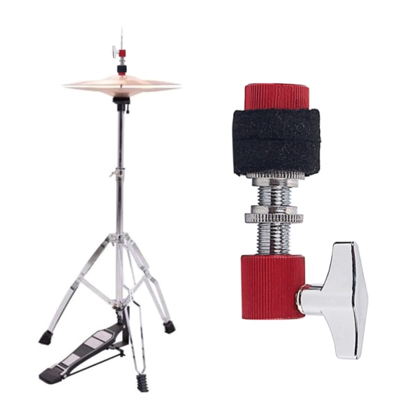Drum Clutch Hit Hat Clutch Jazz Aluminiumlegeringsställ för Hi Hat Cymbal Trumtillbehör för slaginstrumenttrummor
