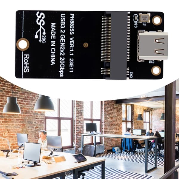 M.2 NVME Adapter Til Type C Risers Board Sterk Kompatibel Stabil Ytelse