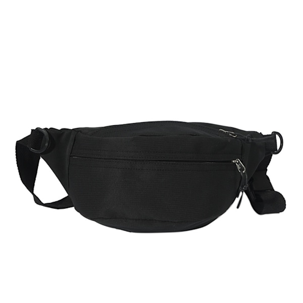 Midjeväska för Kvinnor Män Unisex Magväskor med Justerbar Rem Liten Crossbody Väska Bröstväska Enfärgad Midjeväska