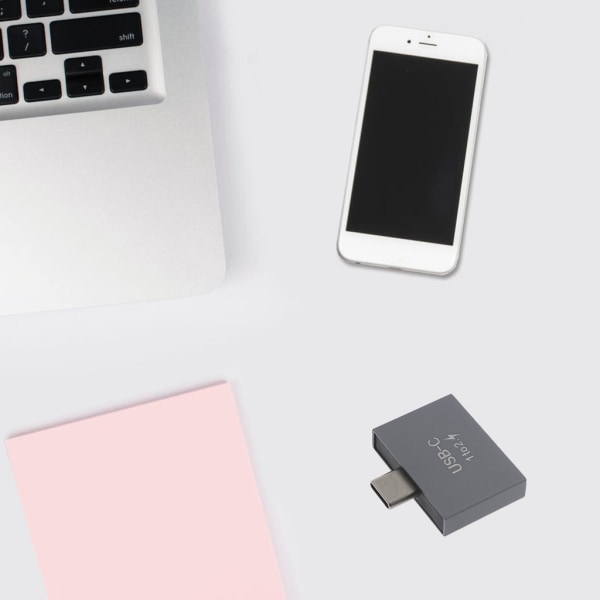 USB C Hane till Dual USB C Hona Splitter Convter Adapter Kontakt för USB C PD Laddare Powerbank Laptop Tillbehör