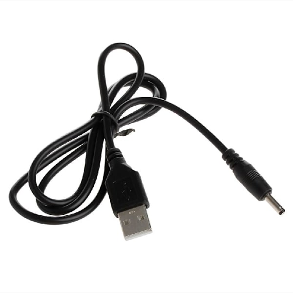 Barrel Jack -laturijohto USB A - DC 3,5 mm:n virtajohtoon 5 V:n laitteille, nopea latauskaapeli DC-liittimelle 78 cm / 30,71