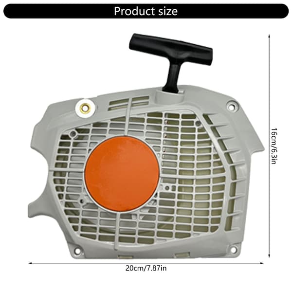 Startplate for MS462 motorsag, robust materiale, langvarig ytelse