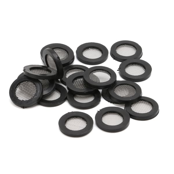 20 stk. O-ring slange gummiskive filter bruser til hoved pakning i rustfrit stål