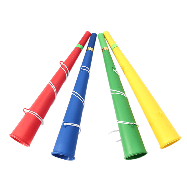 Fotbollsspel Fan Cheer Party Horn Plast Vuvuzela Kid Trumpet Toy Musikinstrument