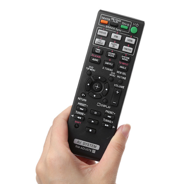RM-ADU078 Erstatningsfjernkontroll for AV-system DAV-TZ710