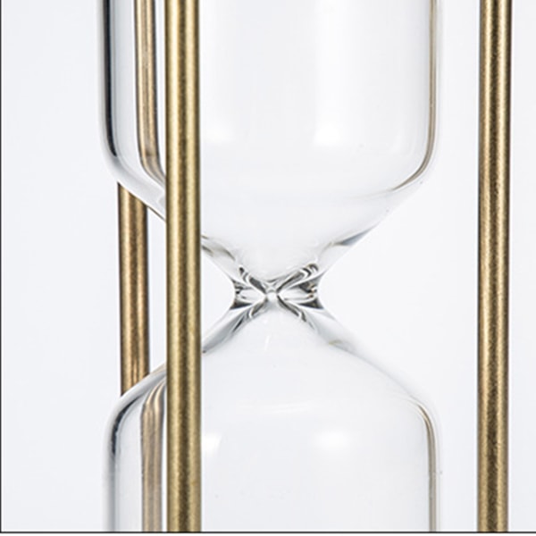 Glas timglas sandläckageflaska Vintage antik stil present dekorativ prydnad null - L