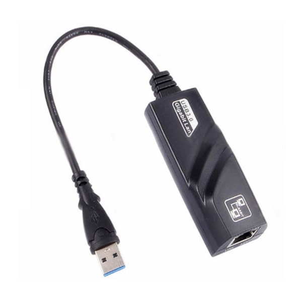 Ethernet Adapter Dock för dator USB 3.0 Ethernet Adapter till RJ45 Lan 10/100/1000Mbps nätverksadapter