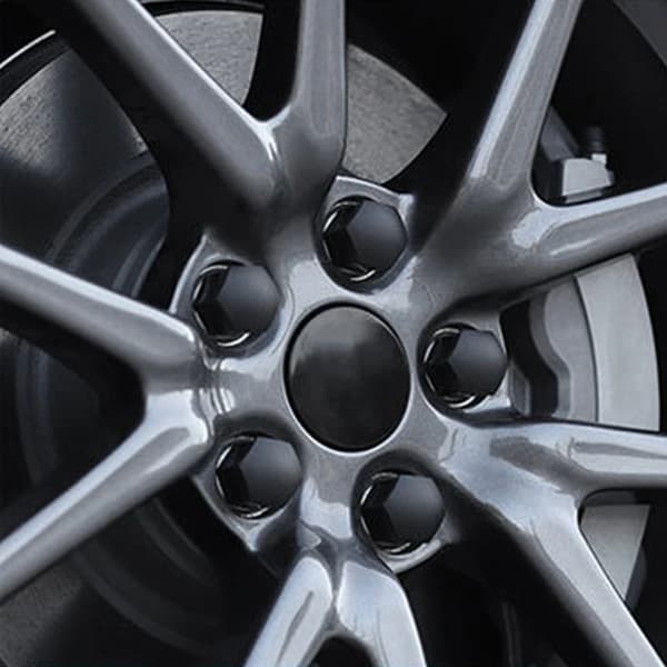 20 st Däckskruvlock för Tesla Model 3 Y Bilhjulsskydd Navkapslar Navskydd Däckmodifieringstillbehör