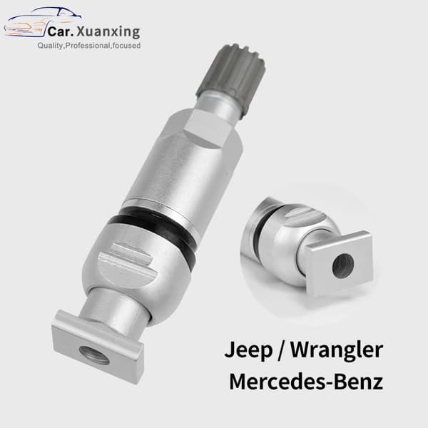 TPMS-09 Dekkventil Dekktrykksensorventiler For Jeep commander wrangler Aluminium TPMS Erstatning