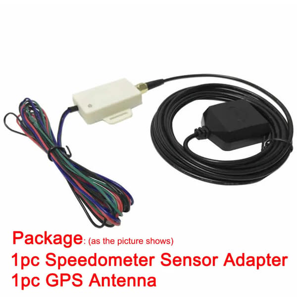 GPS Hastighetssensor Mini Universal Speedometer Sensor Adapter Kit GPS Hastighetssender Kilometerstand Kompensasjon Speedometer Måler Signal