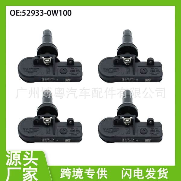 4 stycken 52933-0W100 529330W100 Hyundai däcktryckssensor lämplig för Hyundai bildelar~0316