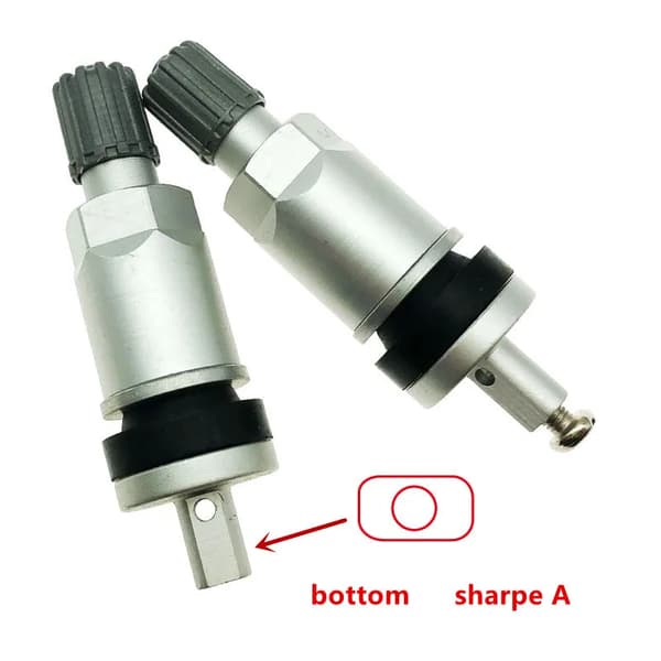4 st/lot TPMS Däckventiler för BUICK Legering Slanglös Ventil för Däcktrycksövervakningssystem Sensor Ventilskaft Reparationssats