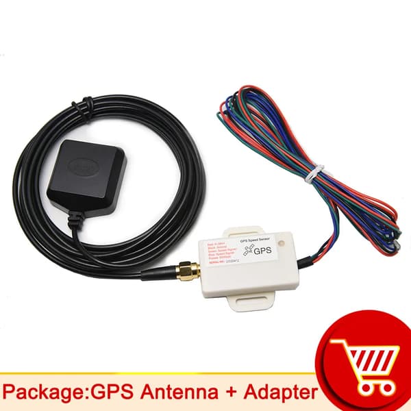 HD Speedometer Sensor Adapter GPS Antenne GPS Hastighetssender Konverter Til Pulssignalutgang Hastighetssignal Til Speedometer / Turteller