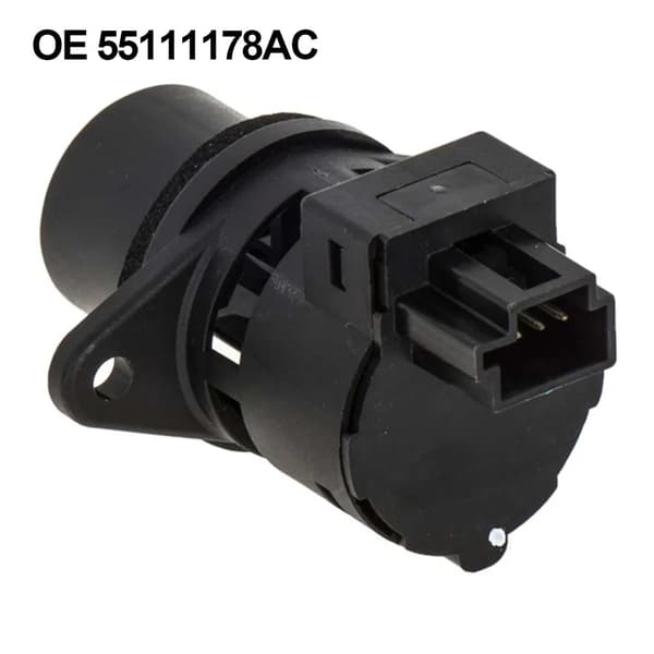 Plug-and-play Udskiftning Højere Kvalitets Lufttemperatursensor Sensor 55111178AC Tilbehør Sort 1 stk Kabine Til Dodge