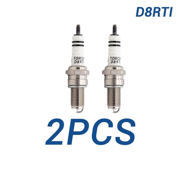 Tændrør TORCH D8RTC/D8RTI Erstatning for Champion RA4HC DR8EIX DR8EGP DR8EA D8EA Denso X24ES-U X24ESR-U X24ESZ-U IX24