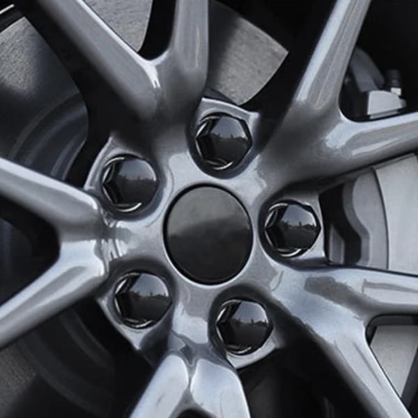20 st Däckskruvlock för Tesla Model 3 Y Bilhjulsskydd Navkapslar Navskydd Däckmodifieringstillbehör