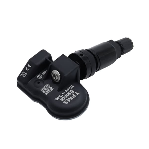 TPMS universell programmerbar däcktryckssensor universell 315-433MHz dubbelfrekvens svart metall~0448