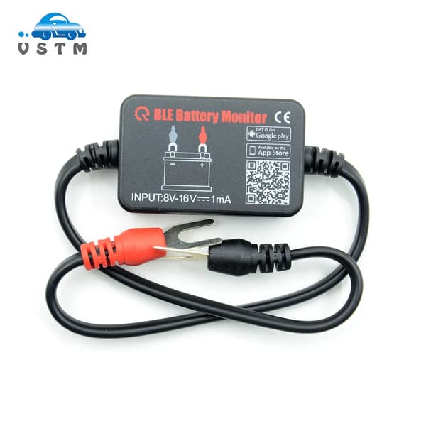 Bil BM2 Batteritester Bluetooth Batteriovervåker 12V Batterianalysator Lade Starttest Spenning For Android IOS Telefon