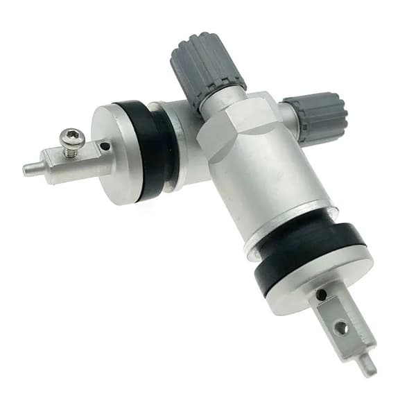 4-pack TPMS Gummi/aluminium Snäpp-in Däcktryckssensor Ventilskaft Service Kit Ersättning för Chang An