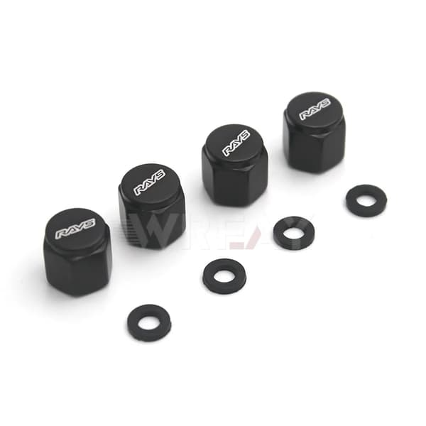 RAYS 4 st/parti Däckventilstamlock Aluminium Dammtäta Lock Hjulventilstamlock För Bil Motorcykel