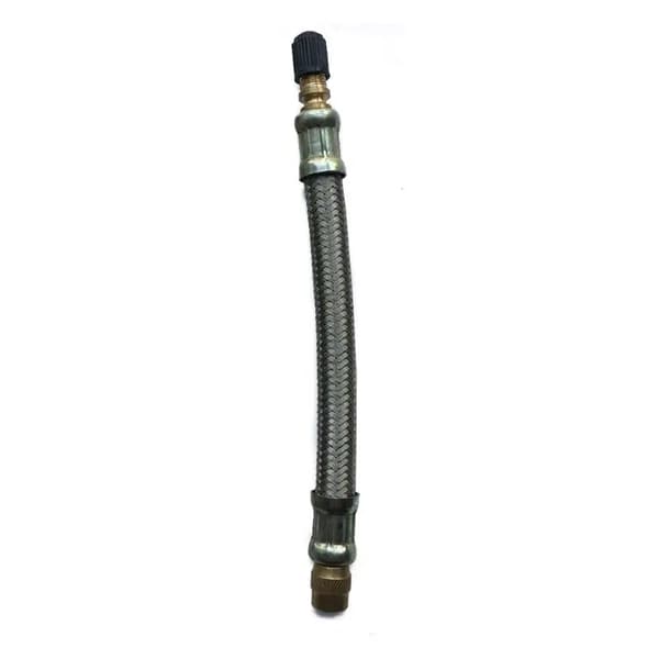 150mm Flätad Flexibel Slang Bilhjul Däckventilskaft Förlängningar Röradapter