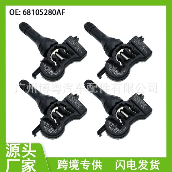 4 st 68105280AF Jeep däcktryckssensor för Jeep Compass Renegade bildelar~0069