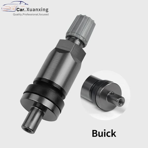 TPMS-02G Däckventiler För Buick Aluminium Bilventil Stam Däcksensor Kit Däcktryckssensor Ventiler Ersättning